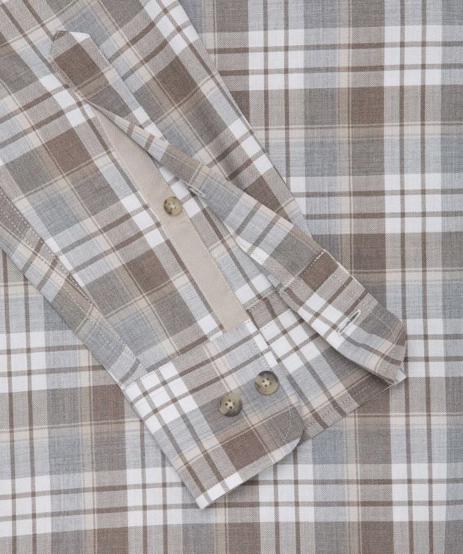 Hackett Tailored Fit Plaid Flannel Shirt