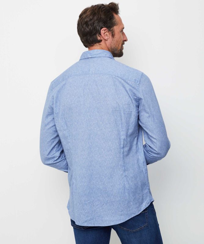 Stenstroms Slimline Herringbone Shirt