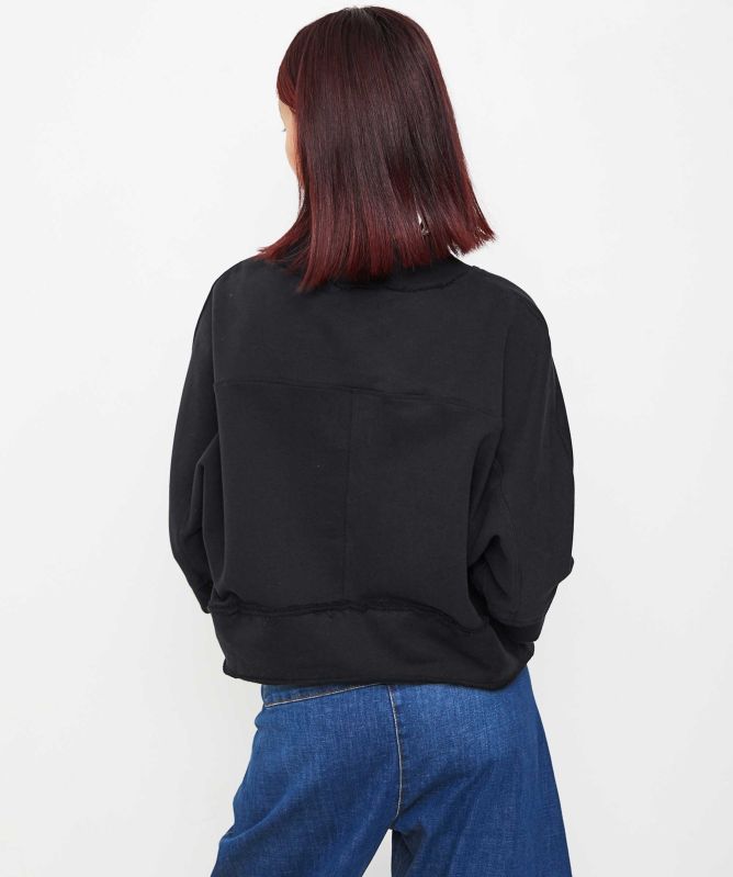 Lurdes Bergada Cropped Boxy Sweatshirt