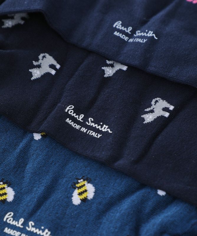 Paul Smith Mixed Motif Socks 3 Pack