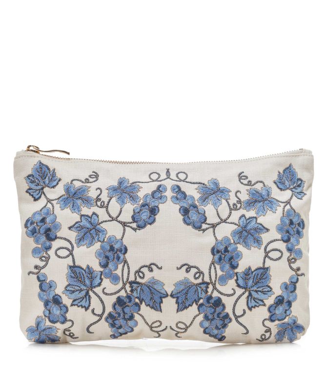 Elizabeth Scarlett Grapevine Canvas Everyday Pouch