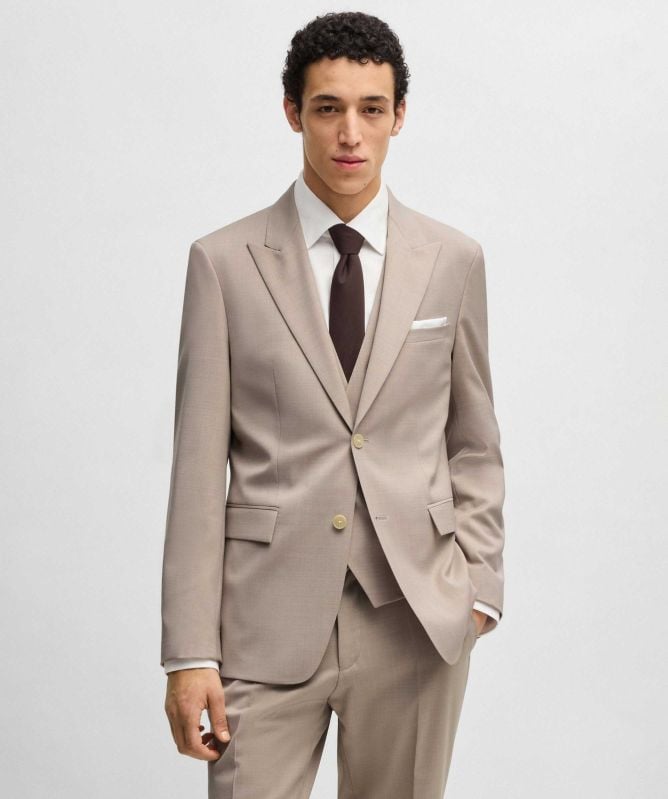 BOSS Slim Fit H-Houston-3Pcs-Pk252 Suit