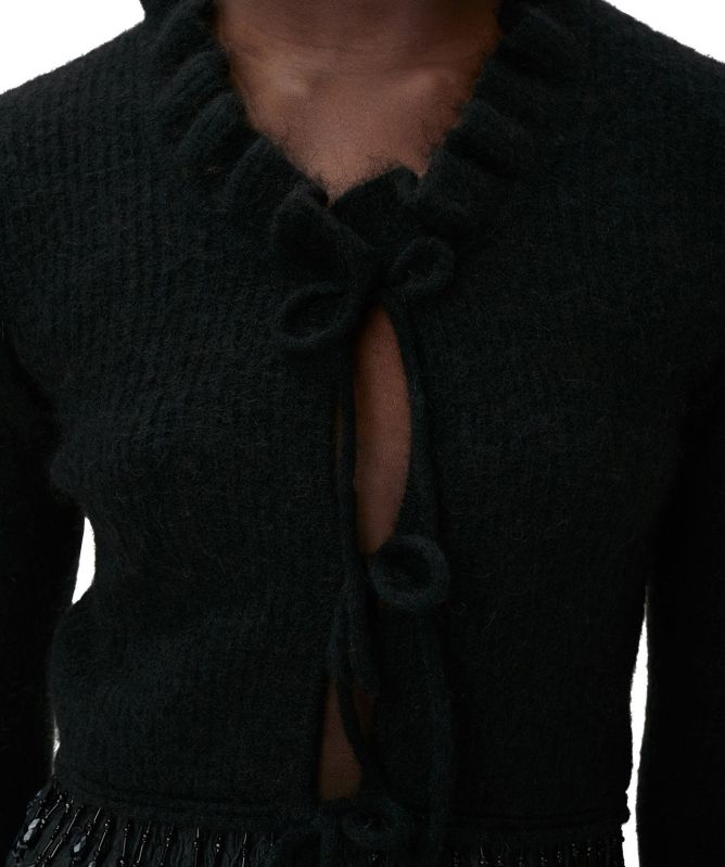 GANNI Soft Wool Bolero