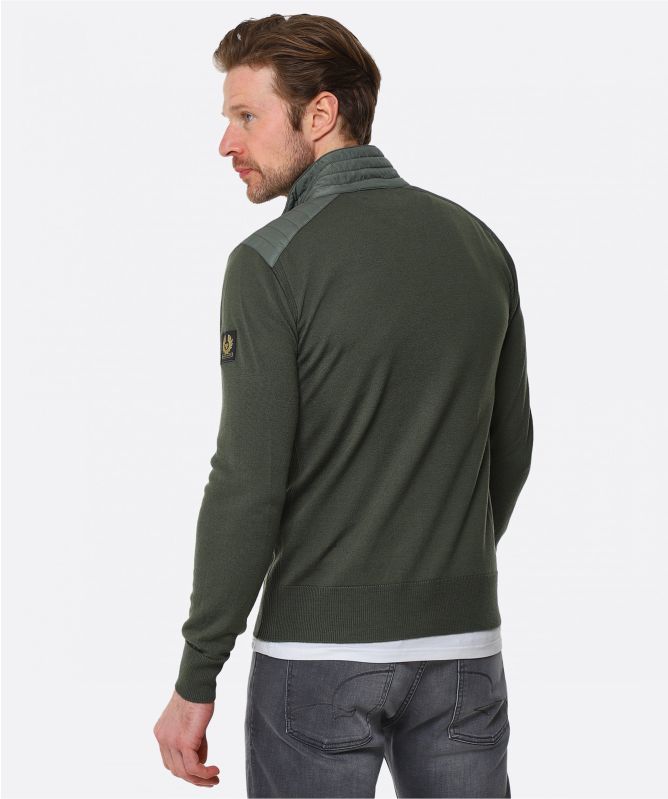 Belstaff Merino Wool Kelby Zip Cardigan | Jules B