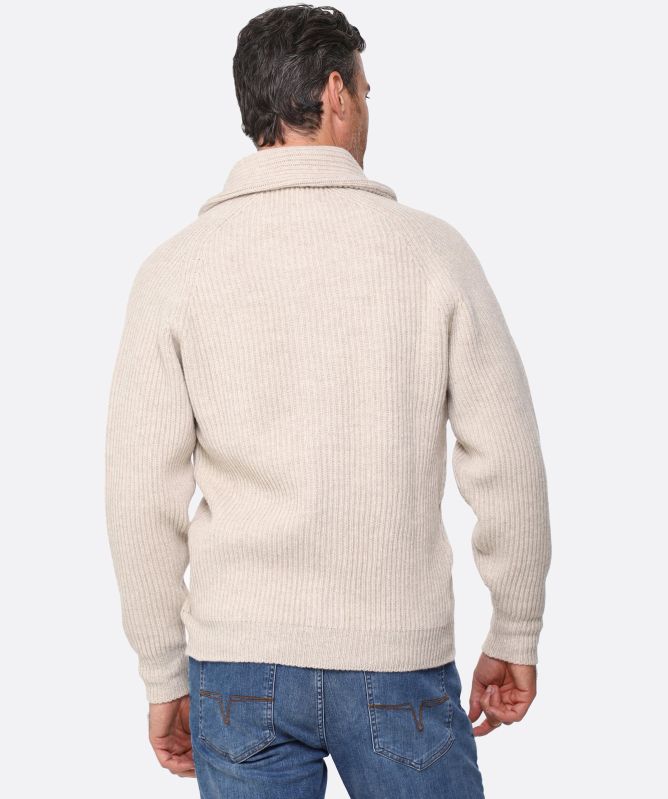 J. Blades Lambswool Jameson Shawl Cardigan