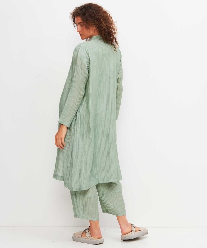 Thanny Long Pleated Shirt