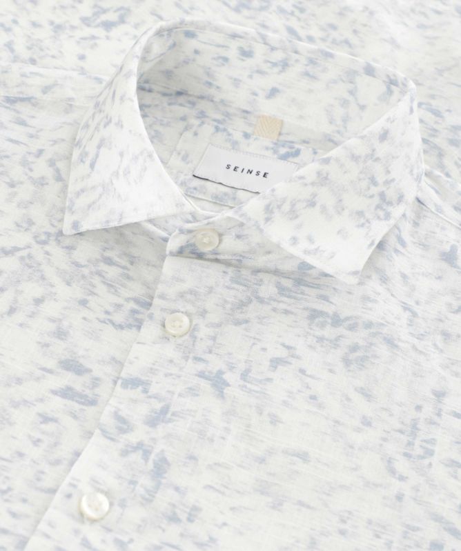 Seinse Short-Sleeve Print Shirt