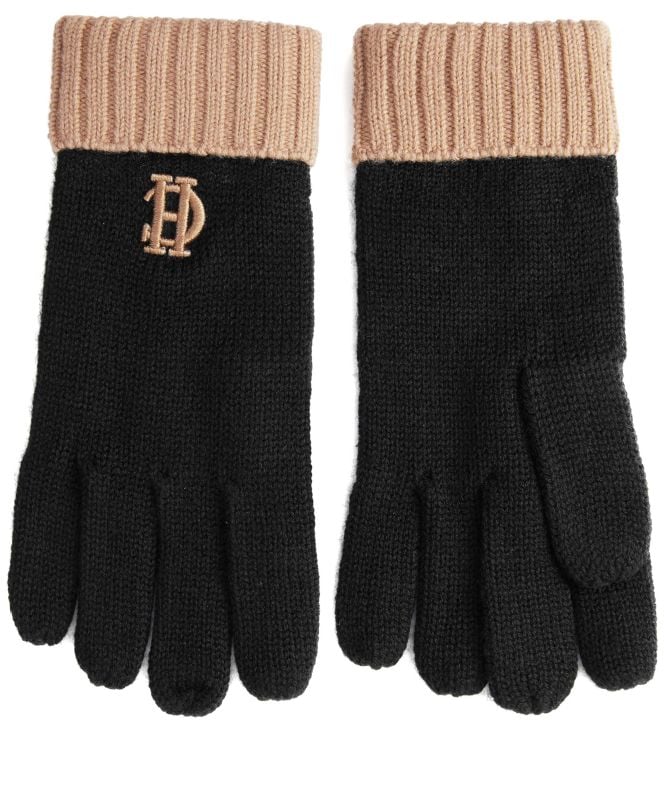 Holland Cooper Chelsea Logo Knitted Gloves
