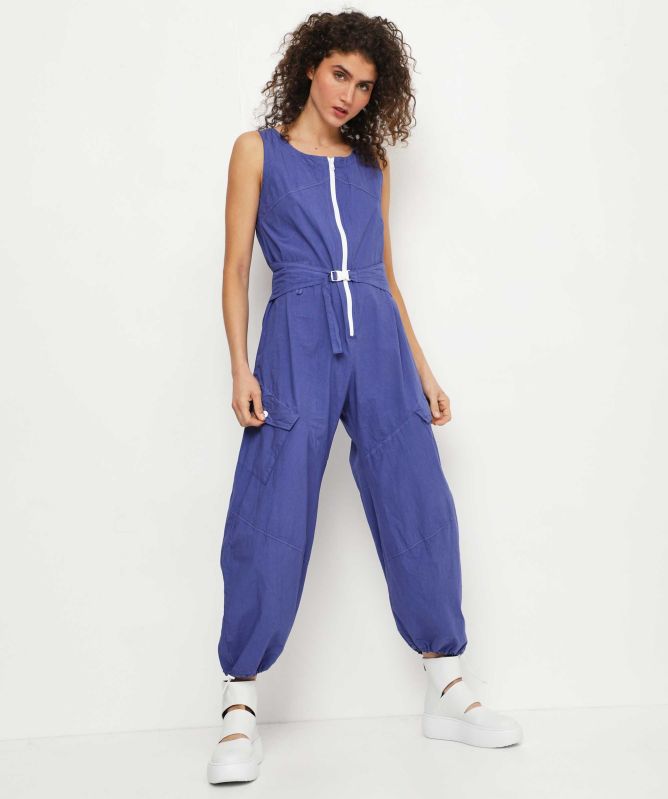 Lurdes Bergada Cotton Combat Jumpsuit