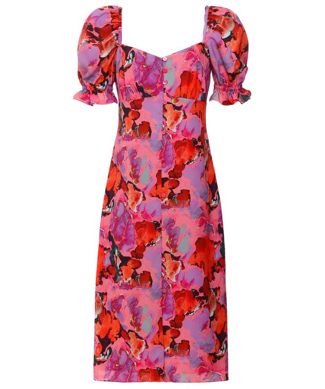 Paul Smith Marble Print Midi Dress