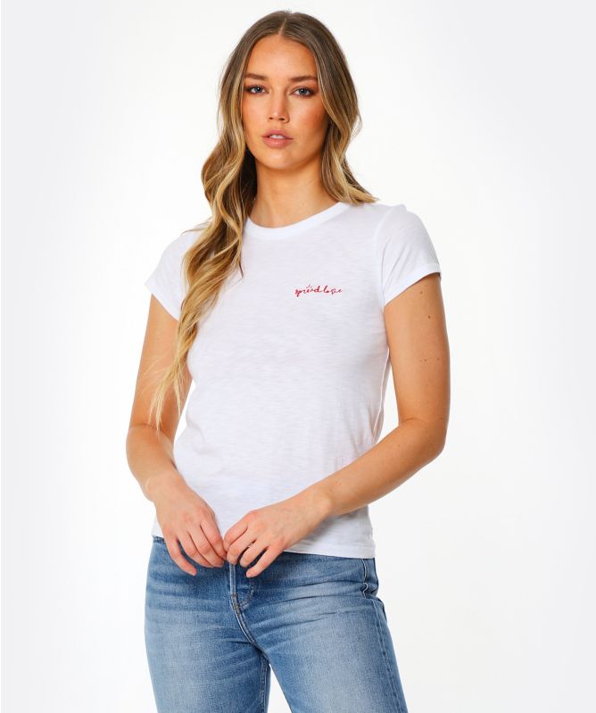 rag & bone Spread Love Organic Cotton Tee