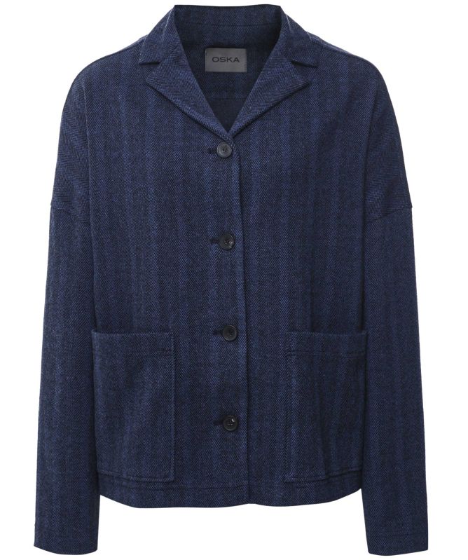 OSKA Herringbone Boxy 519/4284 Jacket
