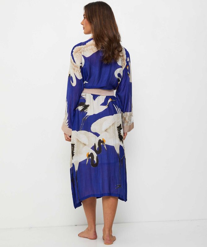 One Hundred Stars Stork Royal Blue Gown