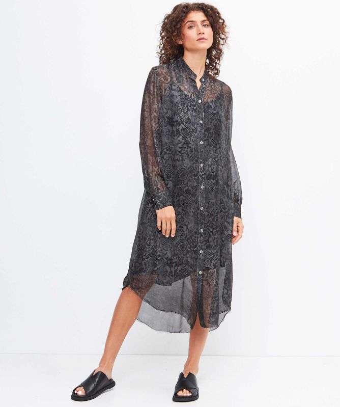 Sanctamuerte S21 Long Sheer Shirt