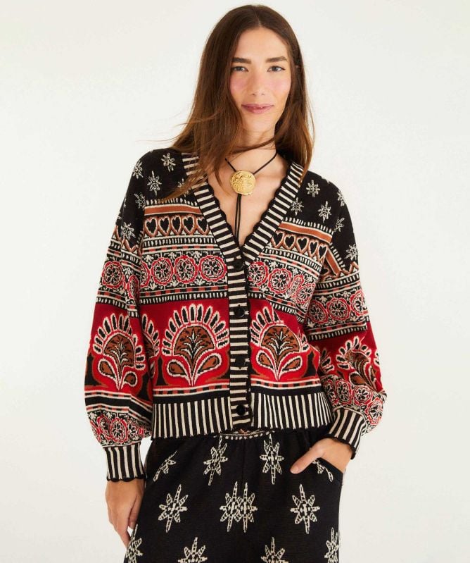 FARM Rio Ainika Love Coconut Cardigan