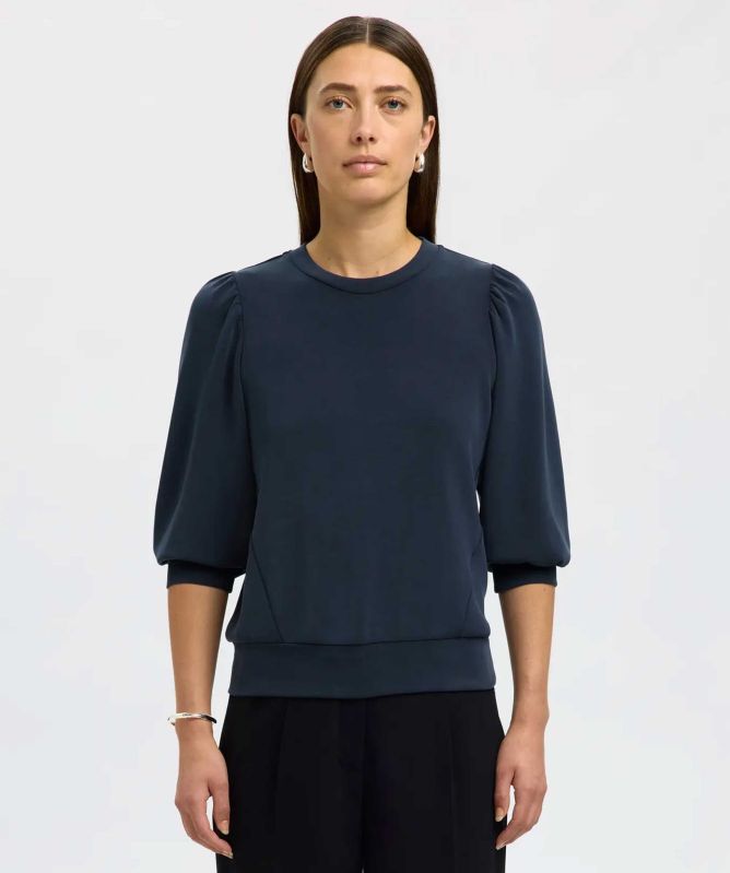 Selected Tenny Puff Sleeve Sweatshirt