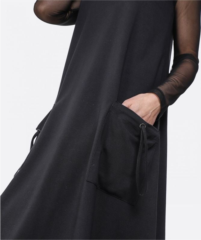 Philomena Christ Sleeveless Pocket Midi Dress