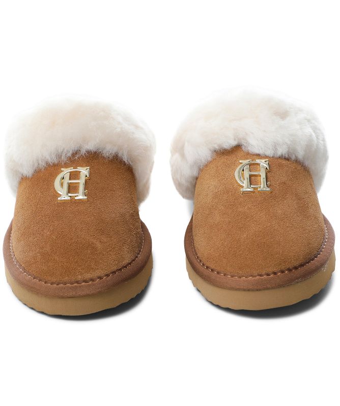 Holland Cooper HC Shearling Slippers