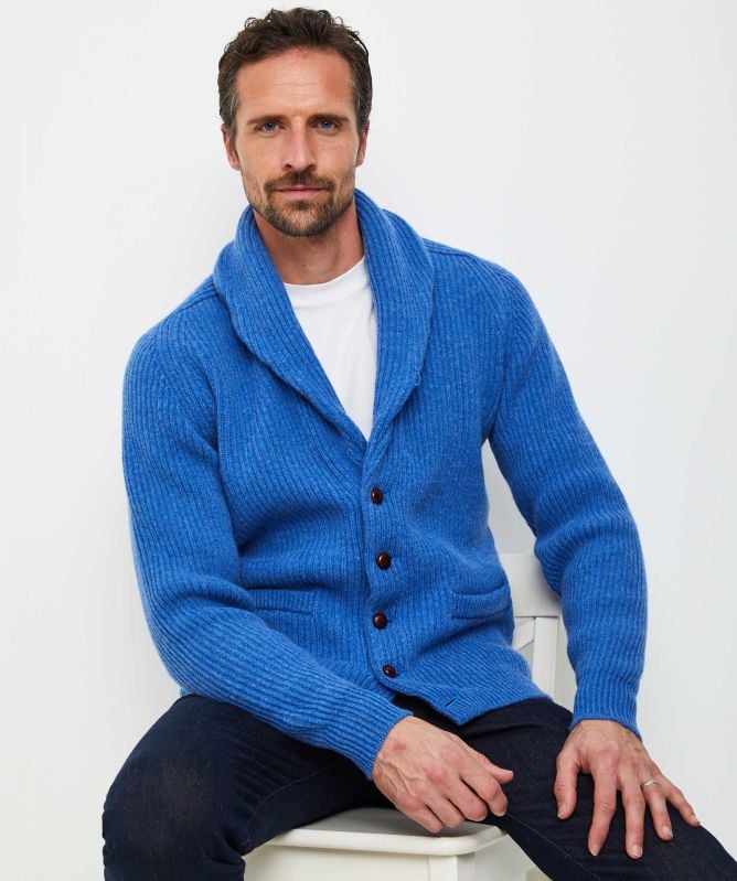 Jules B Lambswool Jameson Shawl Cardigan