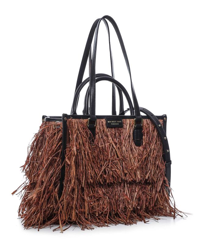 My Best Bag Firenze Atena Bali Fringed Tote Bag