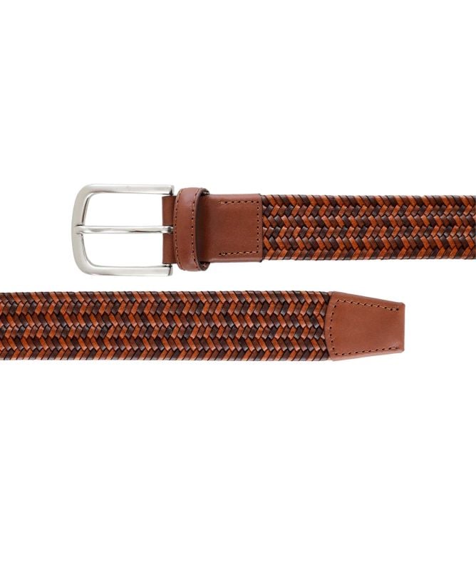 Leyva Woven Leather Belt