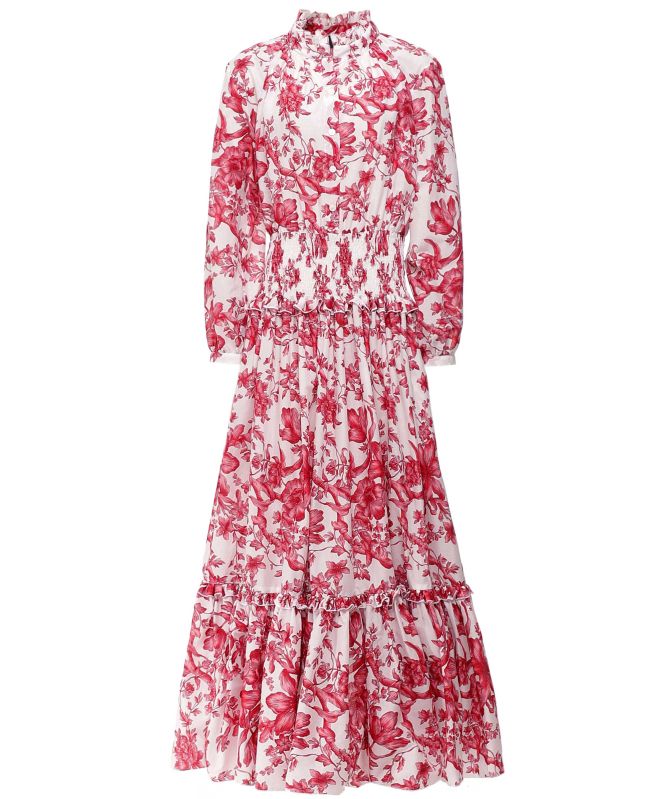 Lavi Era Tiered Floral Maxi Dress