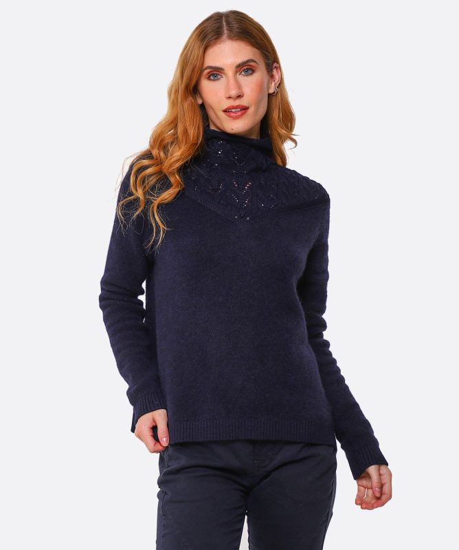 High Arrogance Alpaca and Virgin Wool Roll Neck Sweater