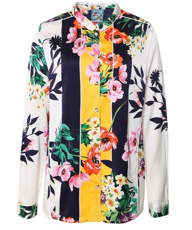 Johnny Was Andrea Silk Shirt