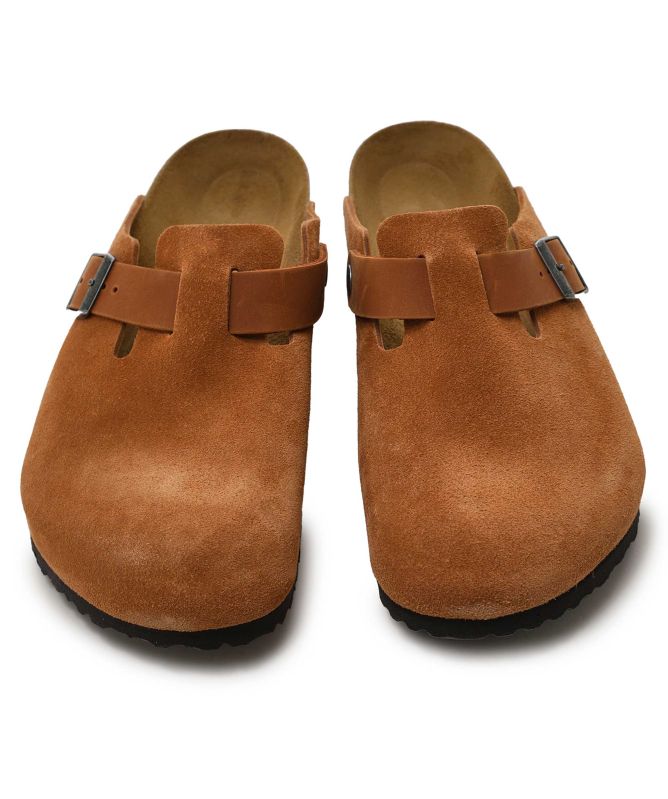 Birkenstock Boston Suede Clogs