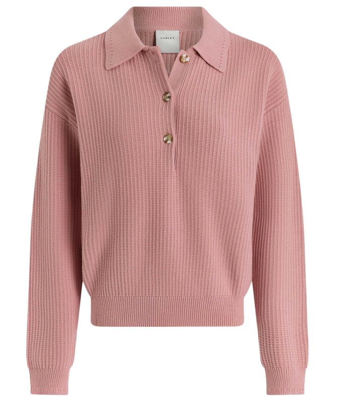 Varley Marlie Polo Knit Sweater