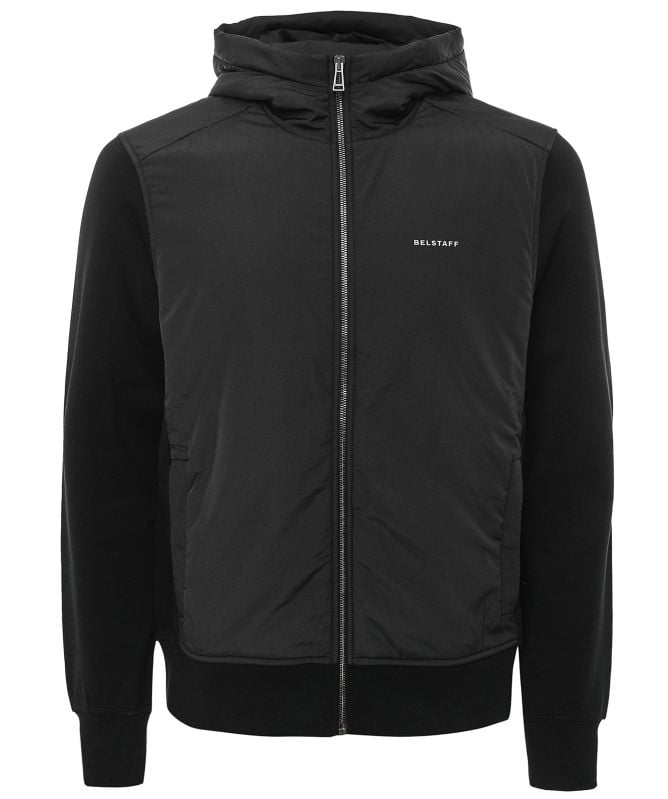 Belstaff Zip-Through Alloy Hoodie