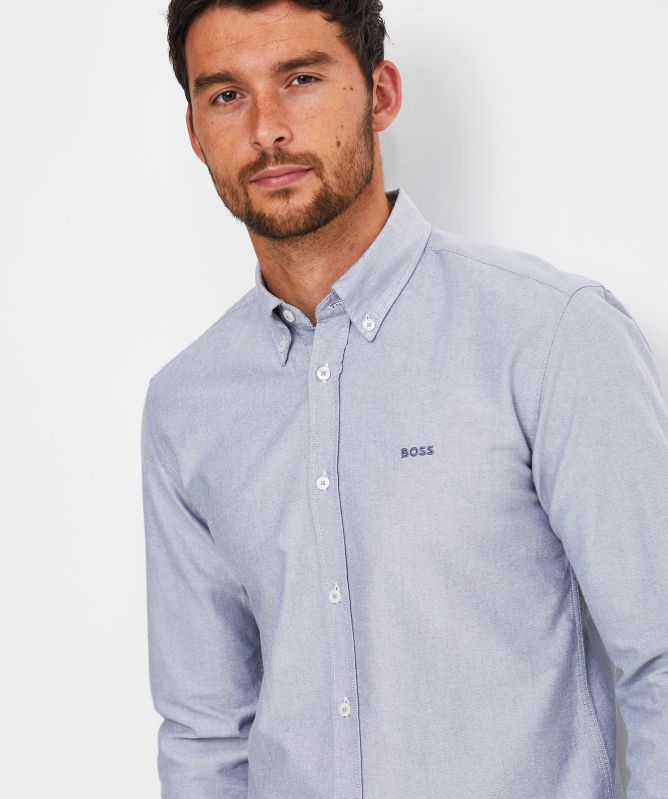 BOSS Slim Fit H-ROAN Oxford Shirt