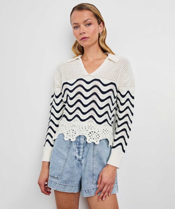 Rails Louise Wave Stripe Jumper