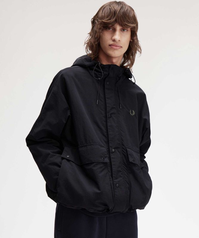 Fred Perry Cropped Ripstop Parka