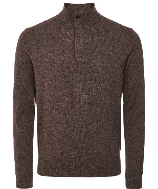 Hackett Merino Cashmere Half-Zip Sweater