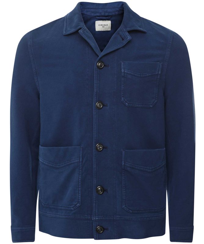 Circolo 1901 Slim Fit Fleece Work Jacket