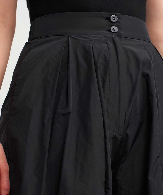 NU London High Waisted Taffeta Trousers