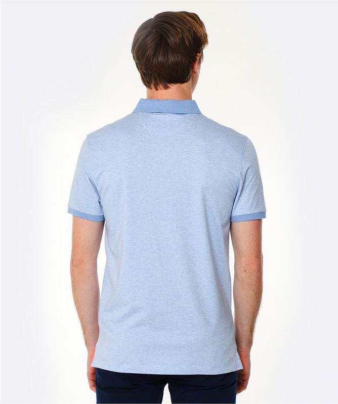 Hackett Fil-à-Fil Polo Shirt