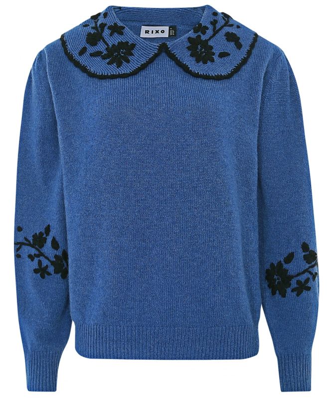 RIXO Lula Wool Sweater