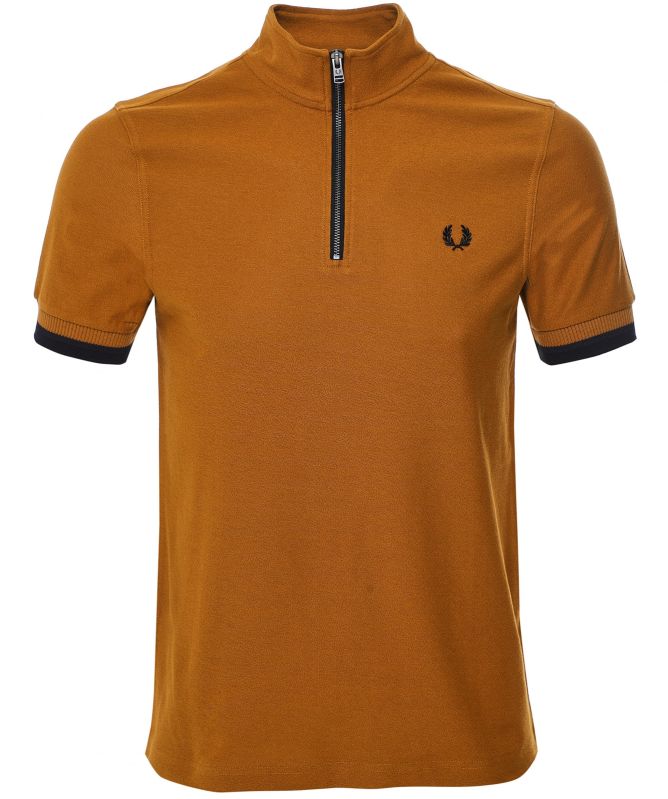 Fred Perry Funnel Neck Polo Shirt