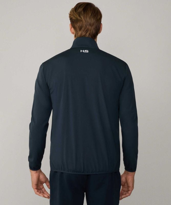 Hackett Quilted Zip Sweatshirt