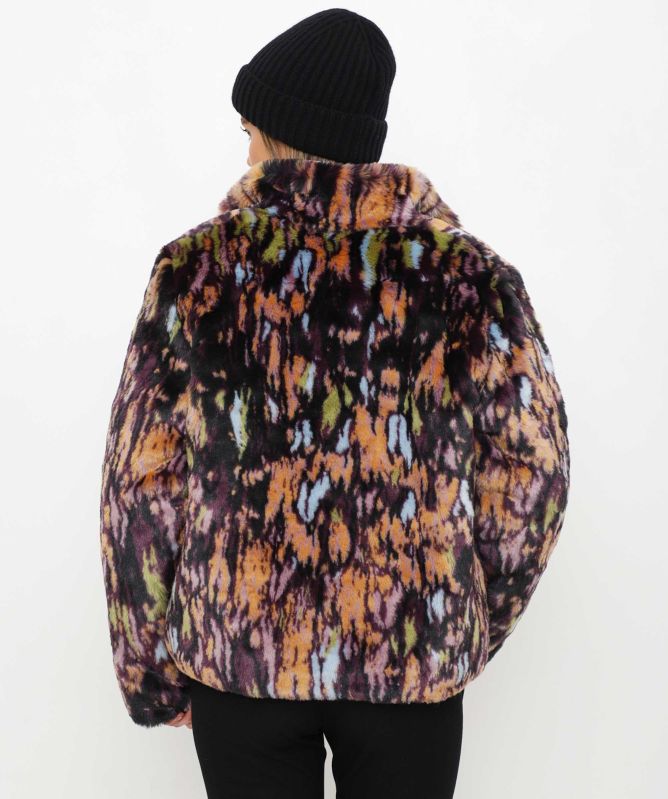 Paul Smith Reversible Faux Fur Coat