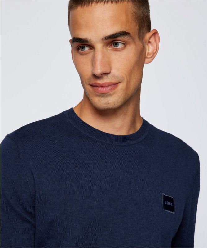 BOSS Cotton Cashmere Kanovant Sweater