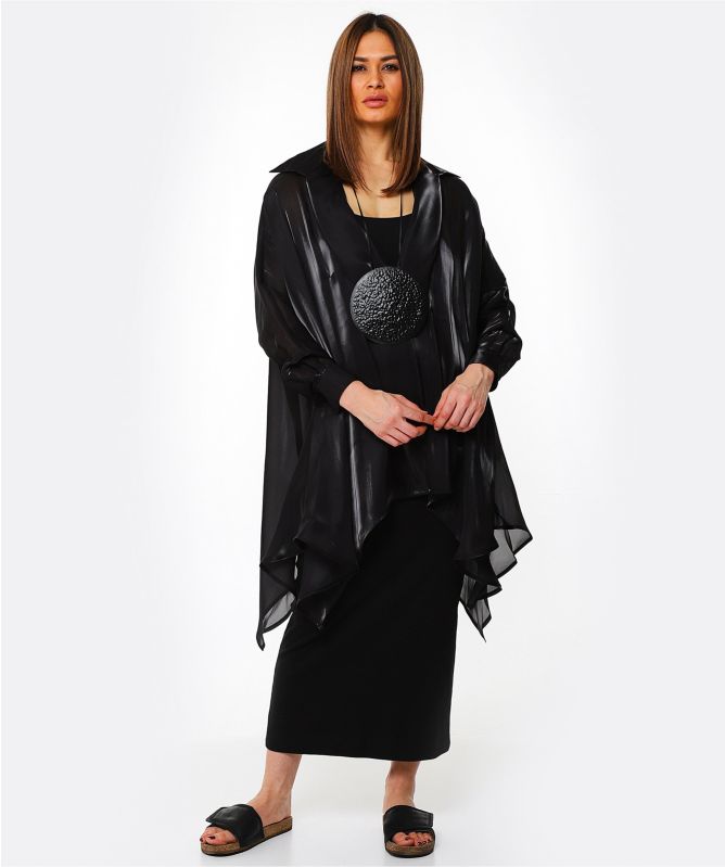 NU London Oversized V-Neck Top