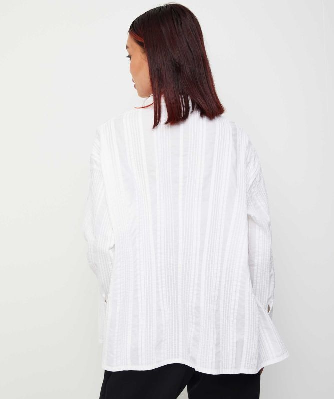 Yaccomaricard Cotton Lawn Overshirt