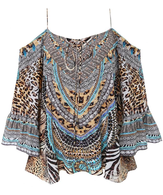 Inoa Savannah Silk Gypsy Top