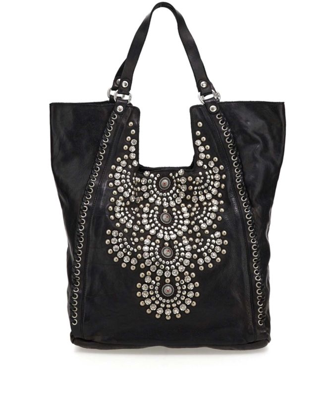 Campomaggi Leather Camelia Shopper Bag