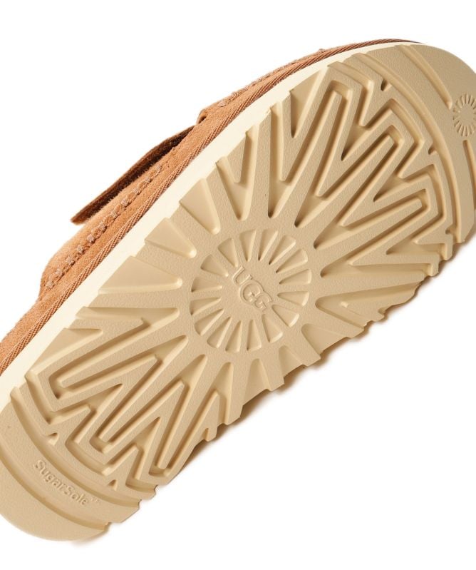UGG Suede Goldenstar Cross Slides