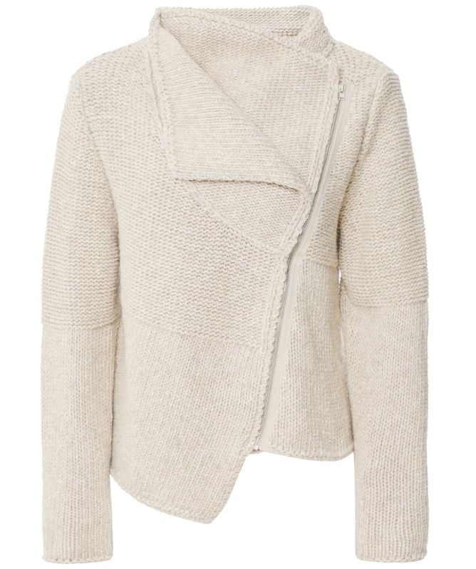 Lurdes Bergada Wool-Blend Zipper Cardigan