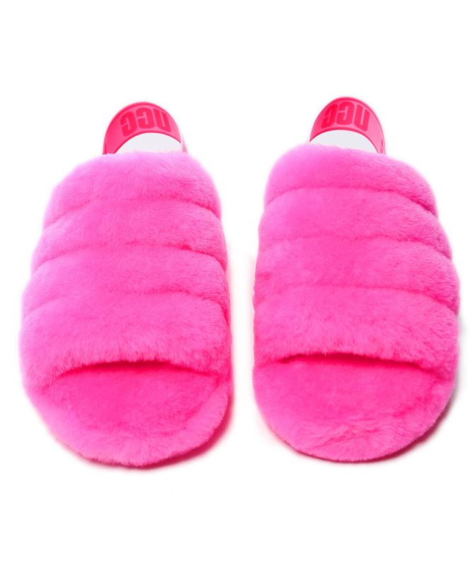 UGG Pink Fluff Yeah Slides | Jules B
